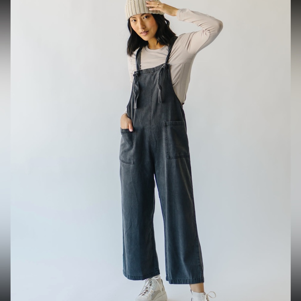 Black Wide Leg Jumpsuit